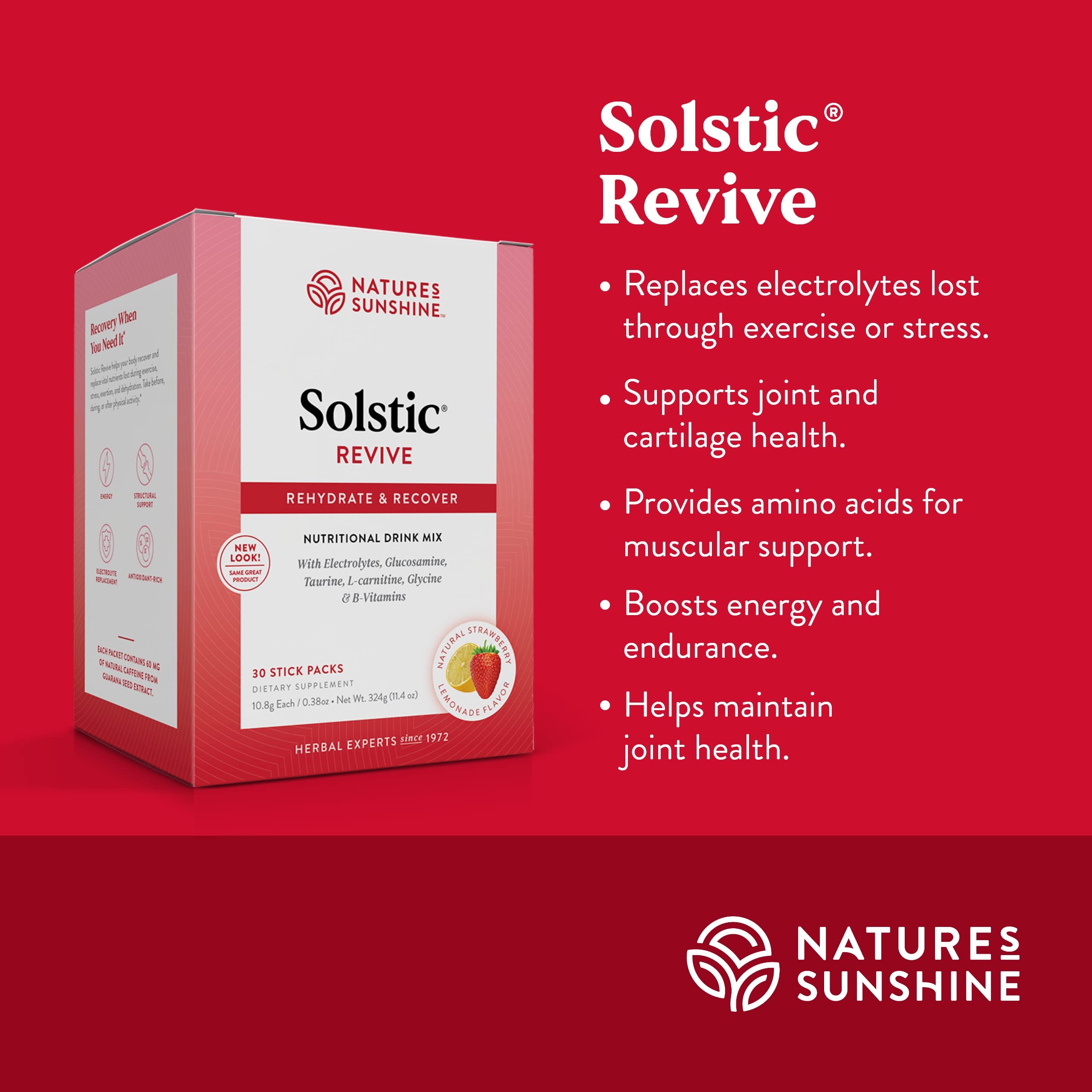 Solstic Revive – vitamines B, énergie et métabolisme