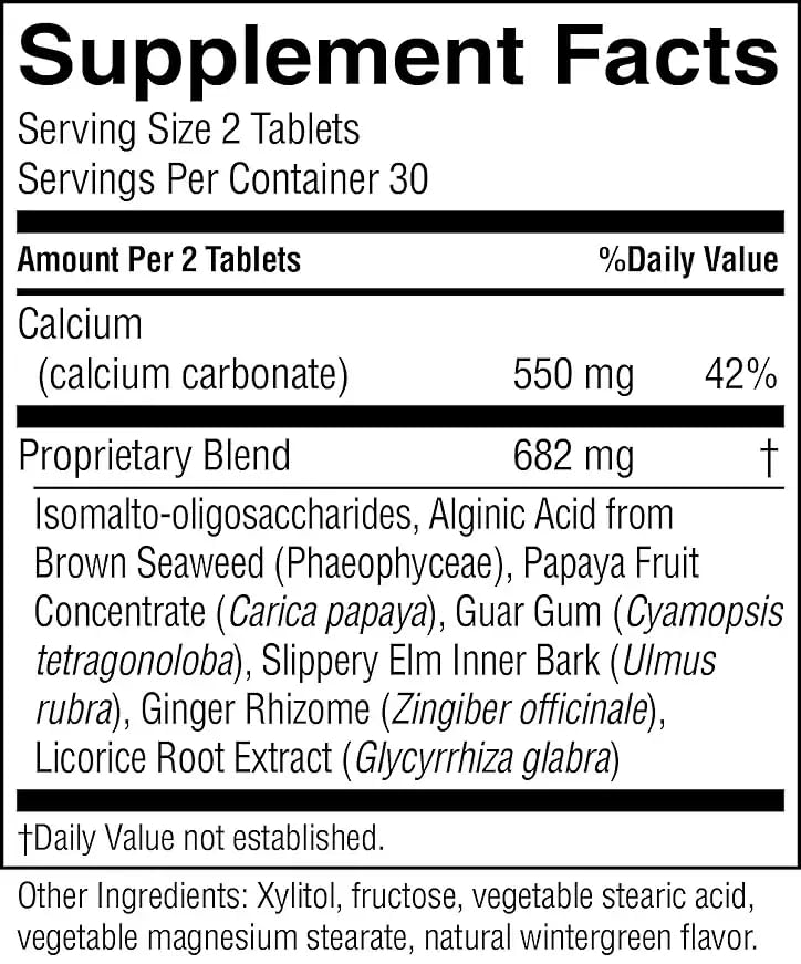 Présentoir produit Nature's Sunshine Confort Gastrique pour repérage rapide