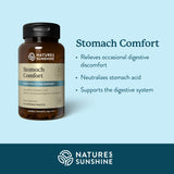 Gros plan sur la texture des tablettes Nature's Sunshine Confort Gastrique