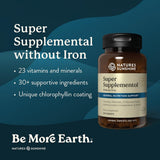 Nature's Sunshine Super Supplemental sans fer - tablettes: apport minéral pour alimentation équilibrée.