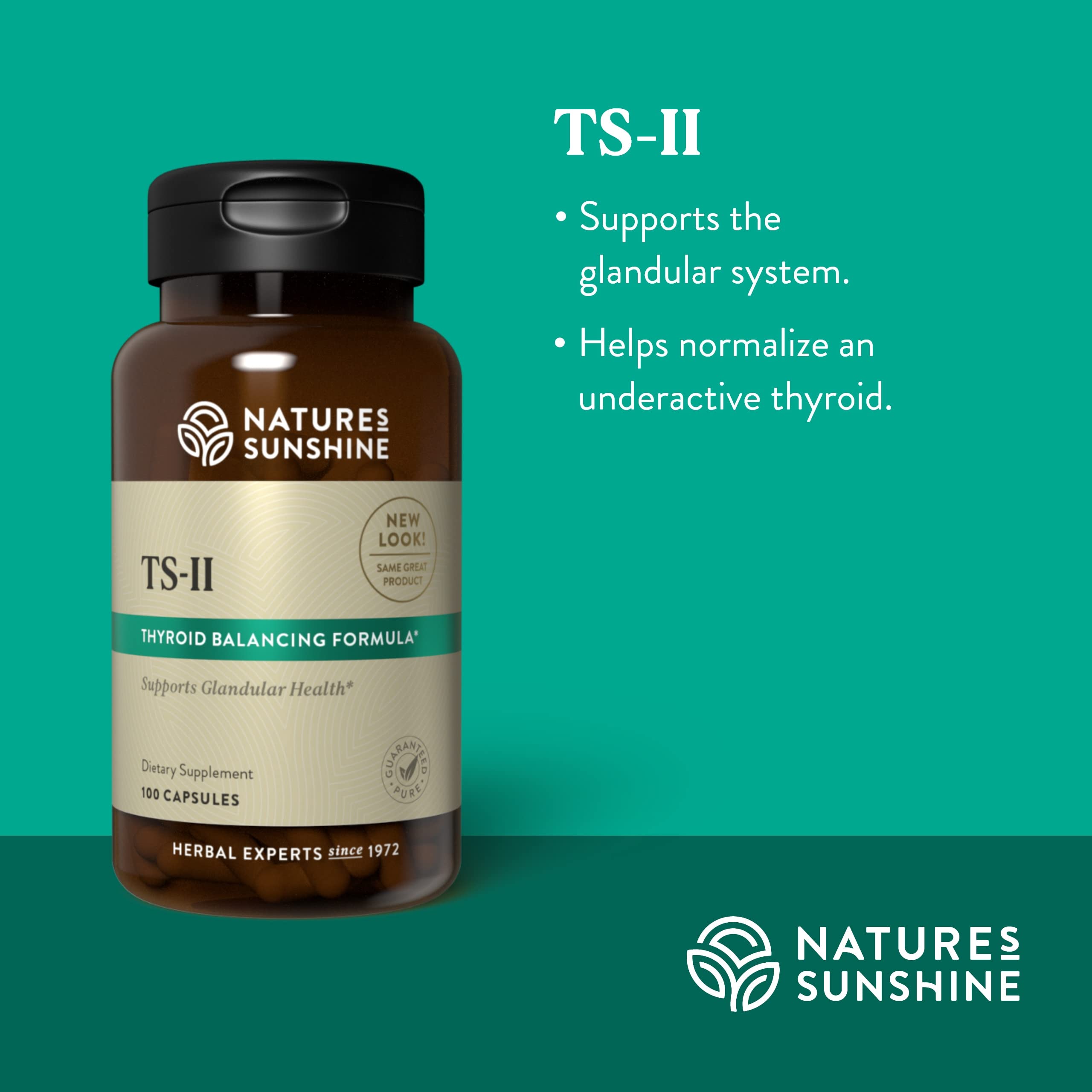 Nature's Sunshine TS II persil-feuilles: source naturelle de minéraux et arôme herbacé