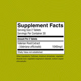 Nature's Sunshine valeriane - contenu des capsules prêt pour prise nocturne détendue.