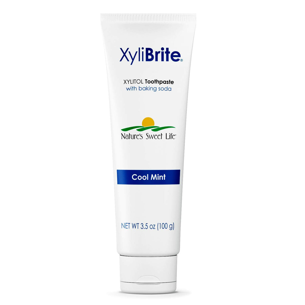 Nature's Sunshine XyliBrite - tube dentifrice menthe, haleine fraîche et hygiène buccale