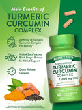 Nature's Truth Bouteille Turmeric Capsules – présentation pratique et compacte