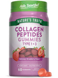 Nature's Truth gourdes collagène en bouteille, routine beauté pratique