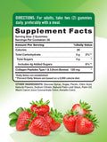 Nature's Truth gommes fraise, dégustation agréable et peau saine