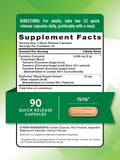 Nature's Truth Curcuminoids 95% – concentration élevée pour la formulation
