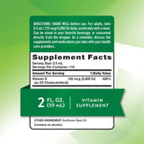 Nature's Truth D3 Liquide gouttes faciles à doser au quotidien