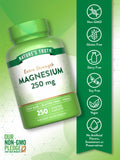 Dosage 250 mg de magnésium par gélule Nature's Truth