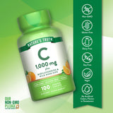 Étiquette Nature's Truth claire, garantie sans OGM et sans gluten