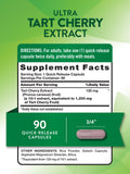 Nature’s Truth Extrait cerise aigre, capsules, prise quotidienne facile avec de l’eau.