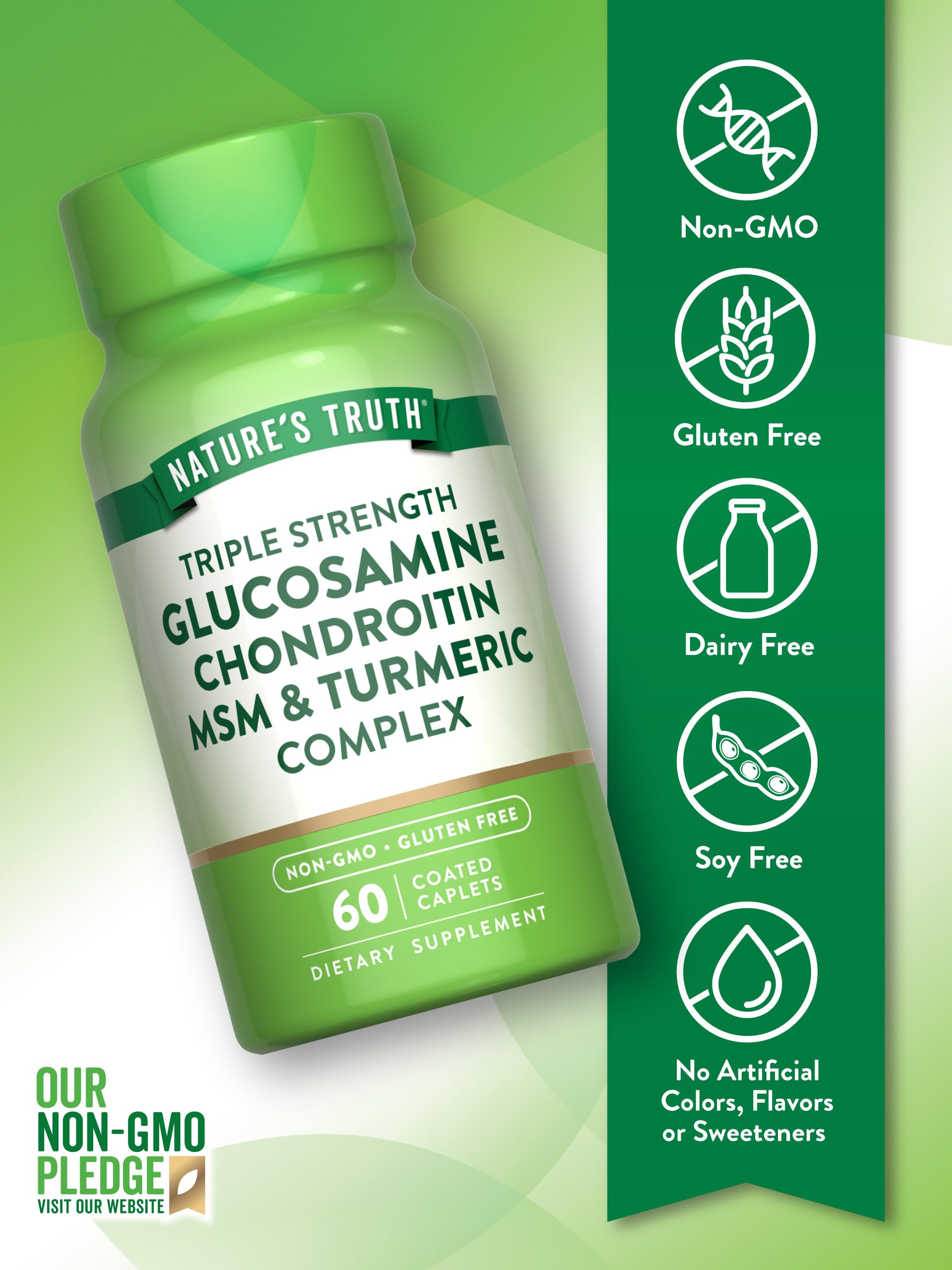 Nature's Truth formule triple-force – mélange clé pour le quotidien.