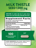 Nature's Truth gélules chardon-marie 1000 mg, libération rapide