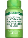 Nature's Truth – flacon du complexe glucosamine/chondroïtine/msm pour l'utilisation quotidienne.