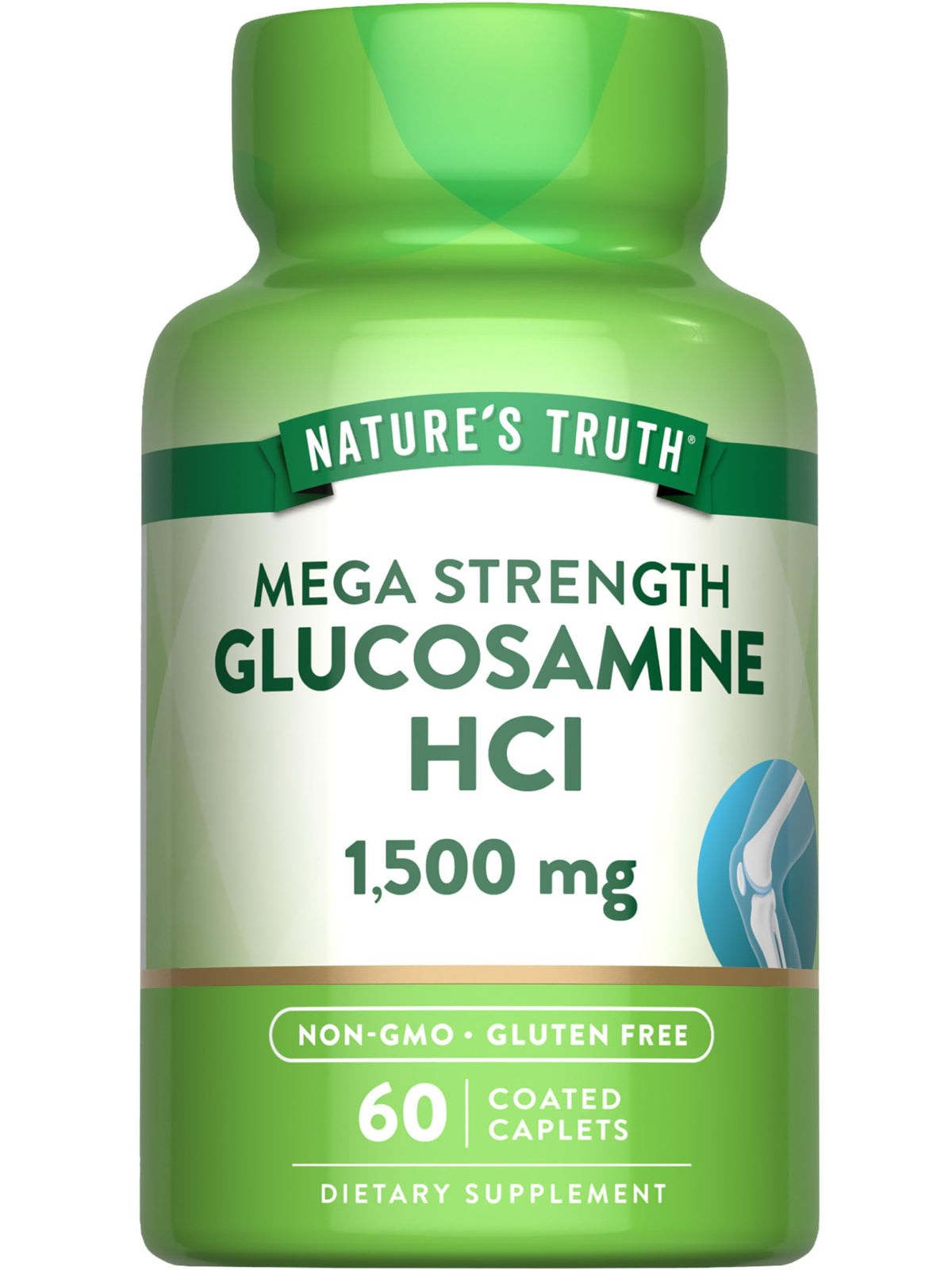 Nature's Truth Glucosamine HCI 1500 mg — bouteille: soutien potentiel à la mobilité des articulations au quotidien