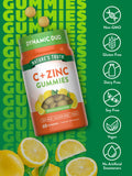 Gommes vitaminées au citron sans gluten et sans OGM pour tous.