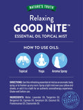 Nature's Truth Good Nite ambiance zen dans une chambre reposante