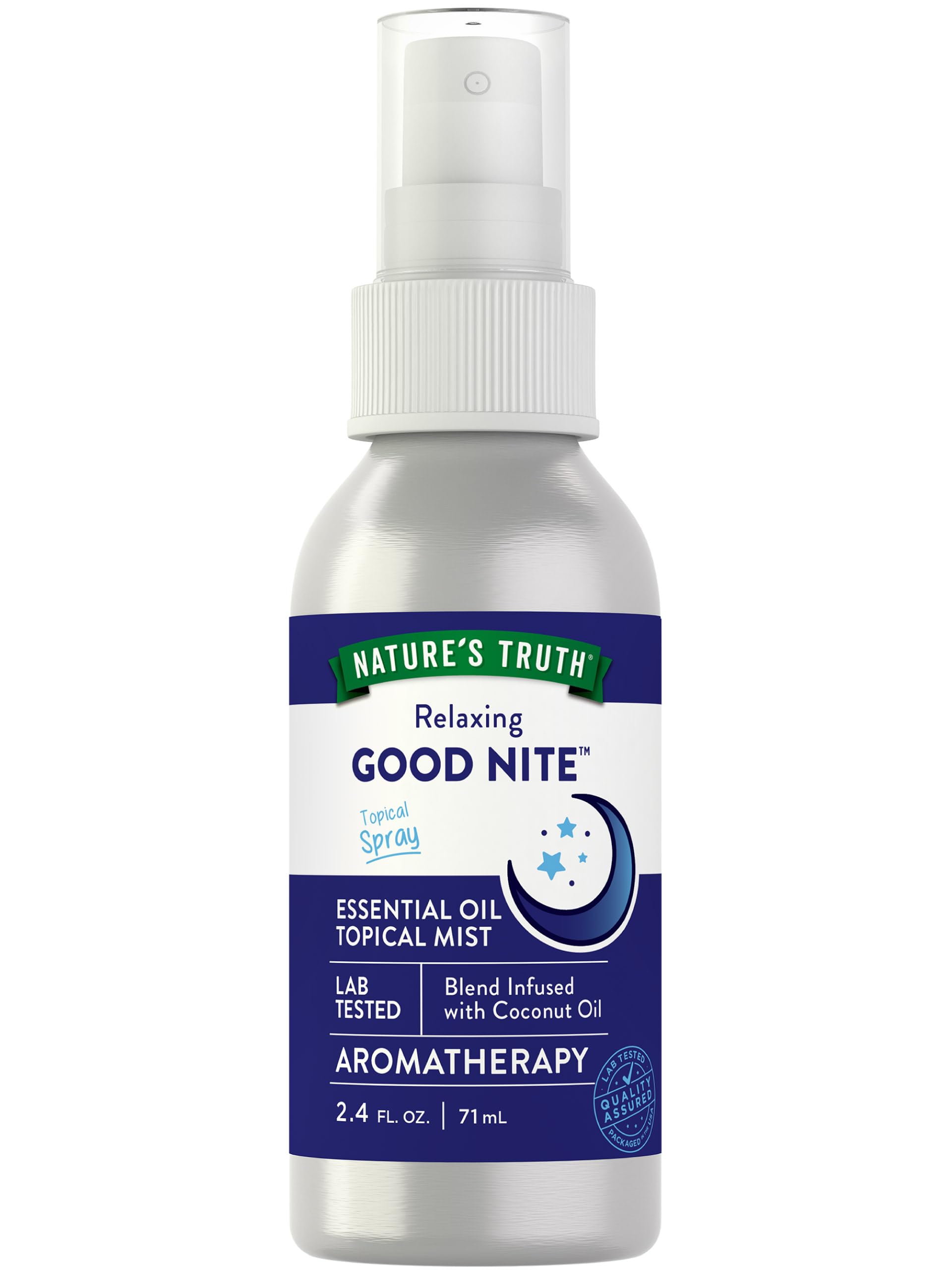 Nature's Truth Good Nite brume topique prête à vaporiser pour calmer l’esprit