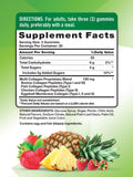 Gommes saveur fruits mélangés Nature's Truth Multi Collagène, plaisir d'utilisation