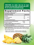Gummies probiotiques Nature's Truth saveur tropicale, plaisir vegan, utilisation quotidienne.