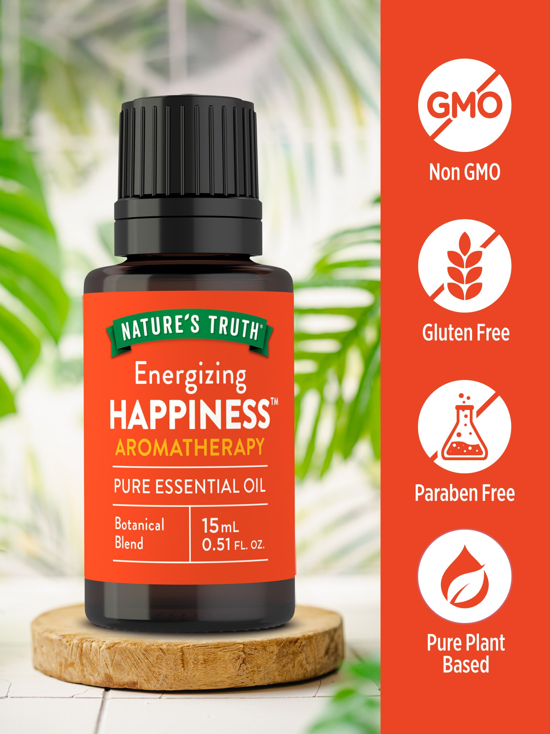 Nature's Truth Happiness diffuseur-aromatherapie – diffusion douce pour spa maison et bien-être.