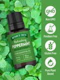 Nature's Truth menthe poivrée, bain ou douche aromatique pour sensation tonifiante