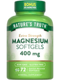 Nature's Truth Magnésium 400 mg, bouteille, soutien quotidien potentiel