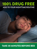 Ambiance nocturne avec Nature's Truth, gommes mélatonine prêtes pour le coucher.