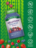 Gommes mélatonine saveur baies, texture douce avant le coucher