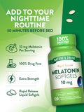 Rituel nocturne avec Nature's Truth Mélatonine et verre d'eau.