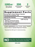 Nature's Truth Milk Thistle: emballage élégant et étiquette informative