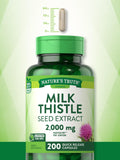Nature's Truth Milk Thistle: extrait de graines en gros plan