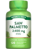 Nature's Truth Extrait palmier nain – flacon 120 gélules pour le bien-être quotidien.
