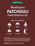 Nature's Truth Patchouli huile essentielle - diffuseur en action pour une ambiance chaleureuse.