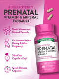 Nature's Truth Prenatal Vitamins — capsules quotidiennes apportant l'acide folique essentiel.