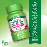 Nature's Truth Probiotiques pour femmes, extrait de canneberge, complément au goût fruité