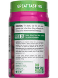 Étiquette claire Nature's Truth, sans allergènes et promesse transparente.