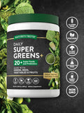 Nature's Truth Super Greens cuillere : dosage simple pour smoothies et jus.