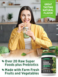 Nature's Truth Super Greens préparation smoothie : mélange rapide et pratique.