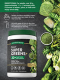 Nature's Truth Super Greens verre-mixer : prêt à mélanger dans un shaker.