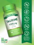 Nature's Truth Taurine: étiquette claire affichant les informations essentielles.