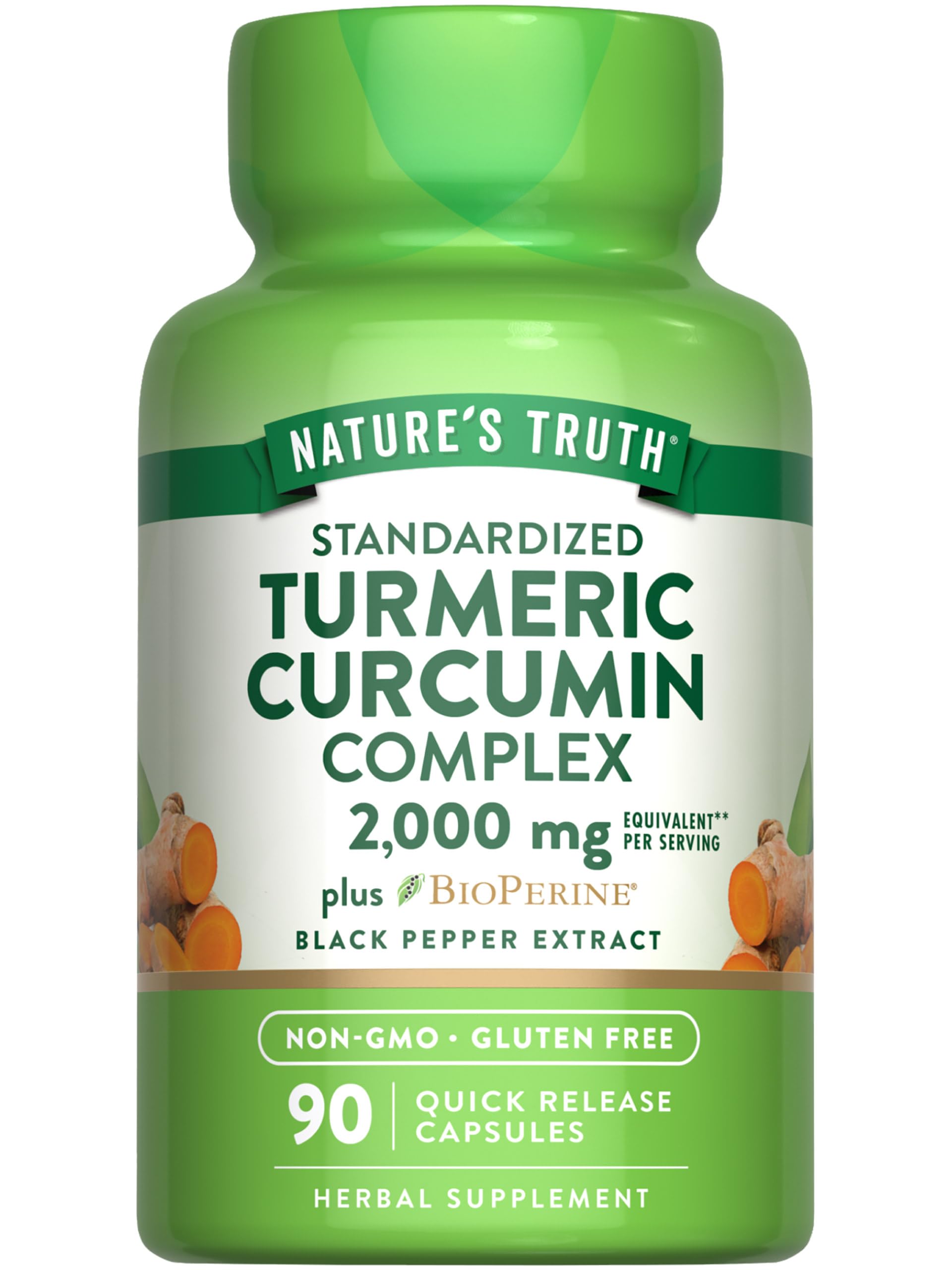 Nature's Truth Turmeric Capsules 2000mg – routine quotidienne pratique