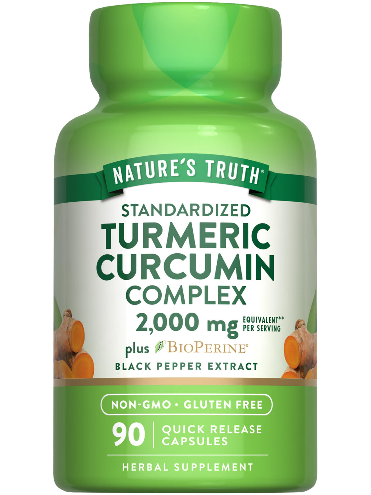 Nature's Truth Turmeric Capsules 2000mg – routine quotidienne pratique