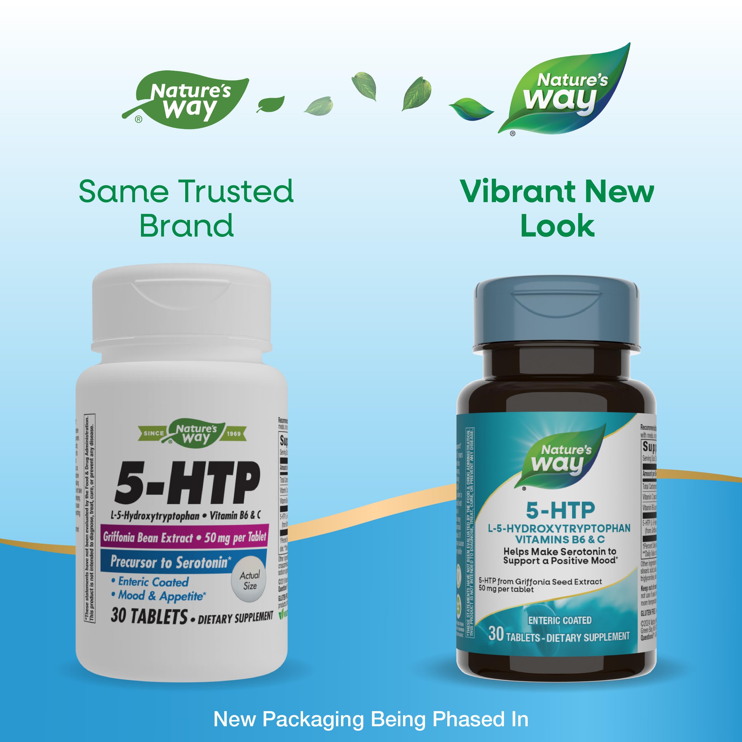 Nature's Way 5-HTP capsules entériques, pour absorption fiable
