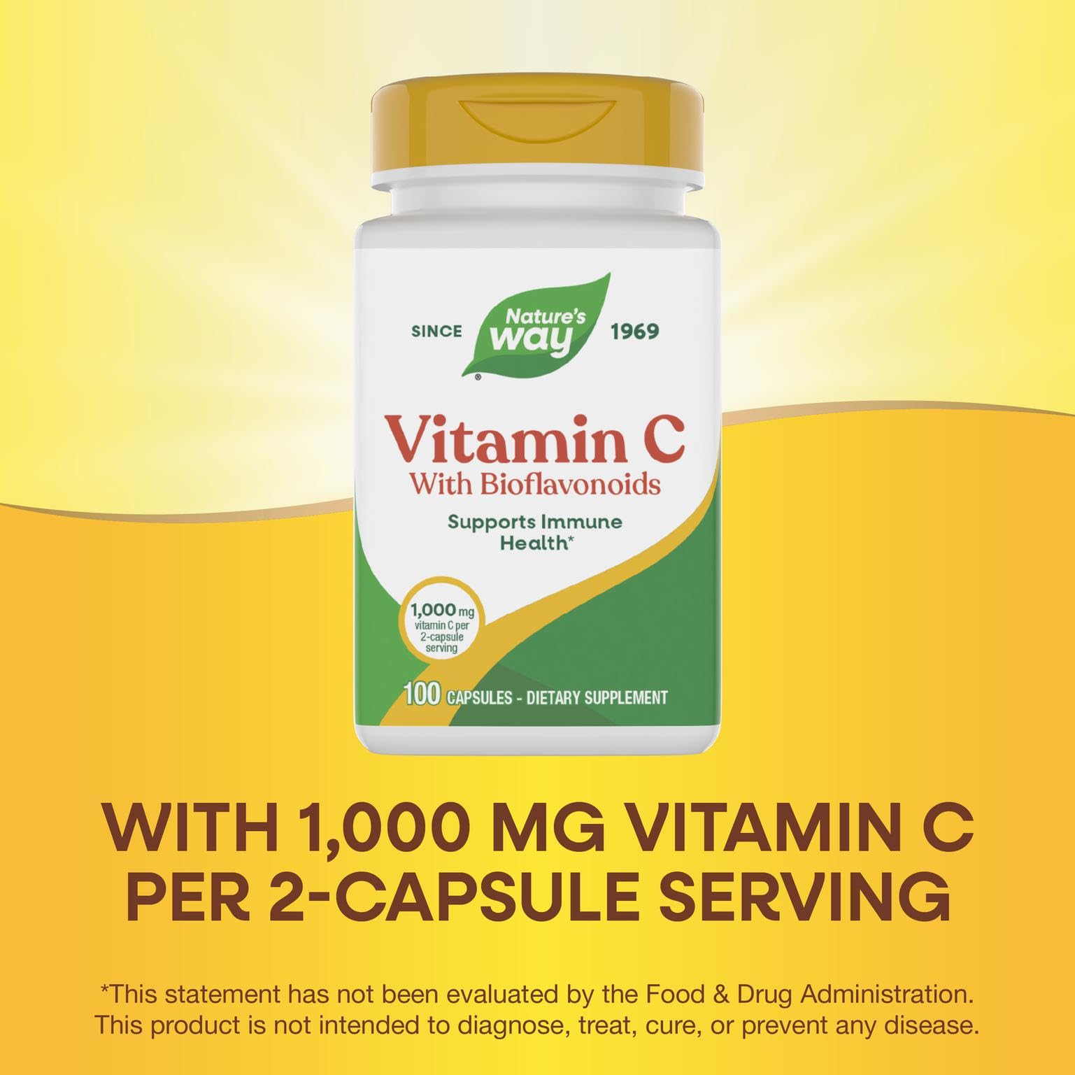 Nature's Way vitamine C extrait d'agrumes — source de bioflavonoïdes