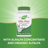 Capsules Nature's Way Alfa-Max – gros plan sur la texture.