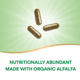 Nature's Way Alfalfa – emballage sans gluten adapté à certains régimes.