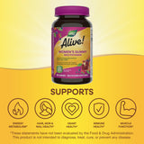 Mélange de baies dans les bonbons Alive!, aspect fruité et appétissant.