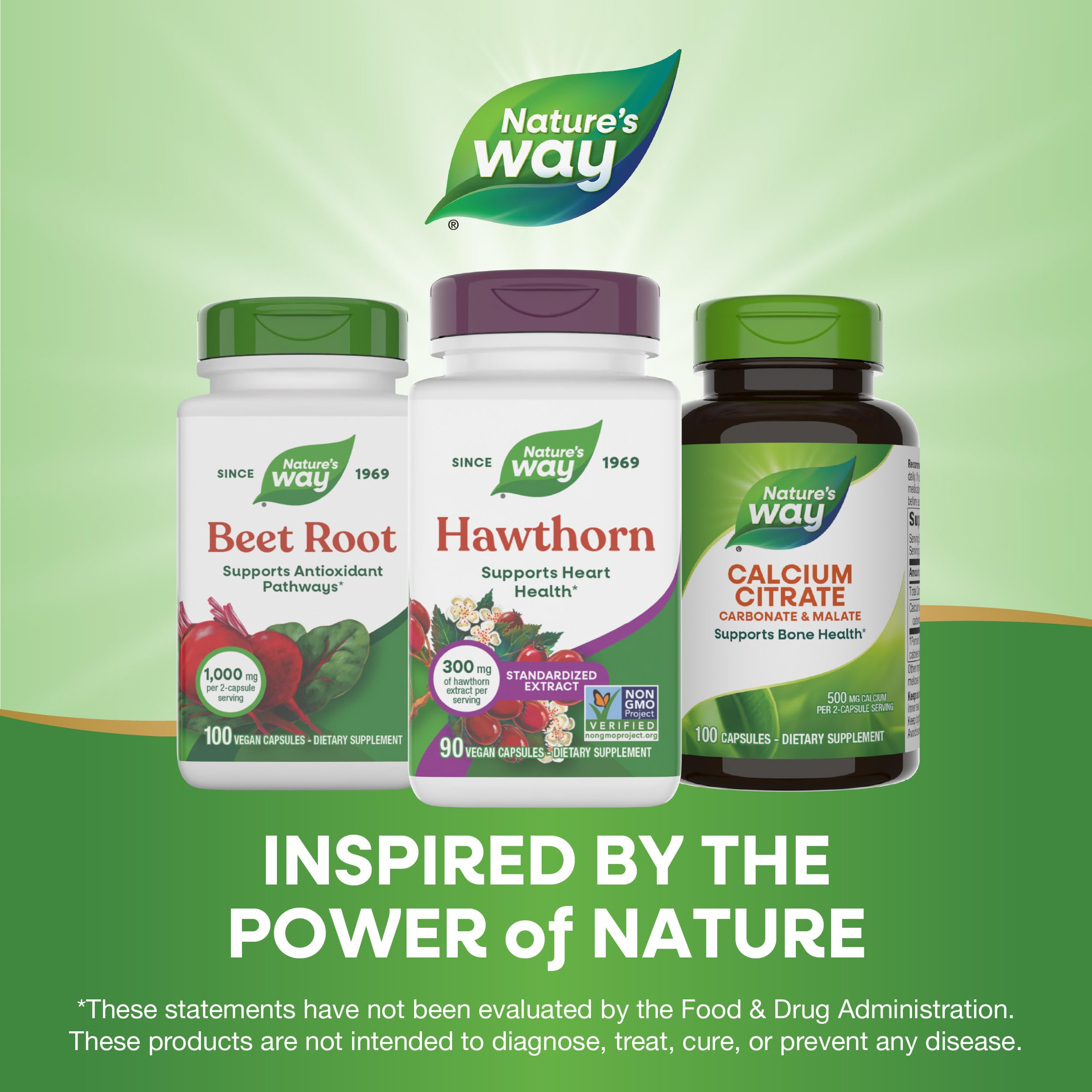 Nature's Way Aubépine – plus de 50 ans d’expertise en compléments naturels