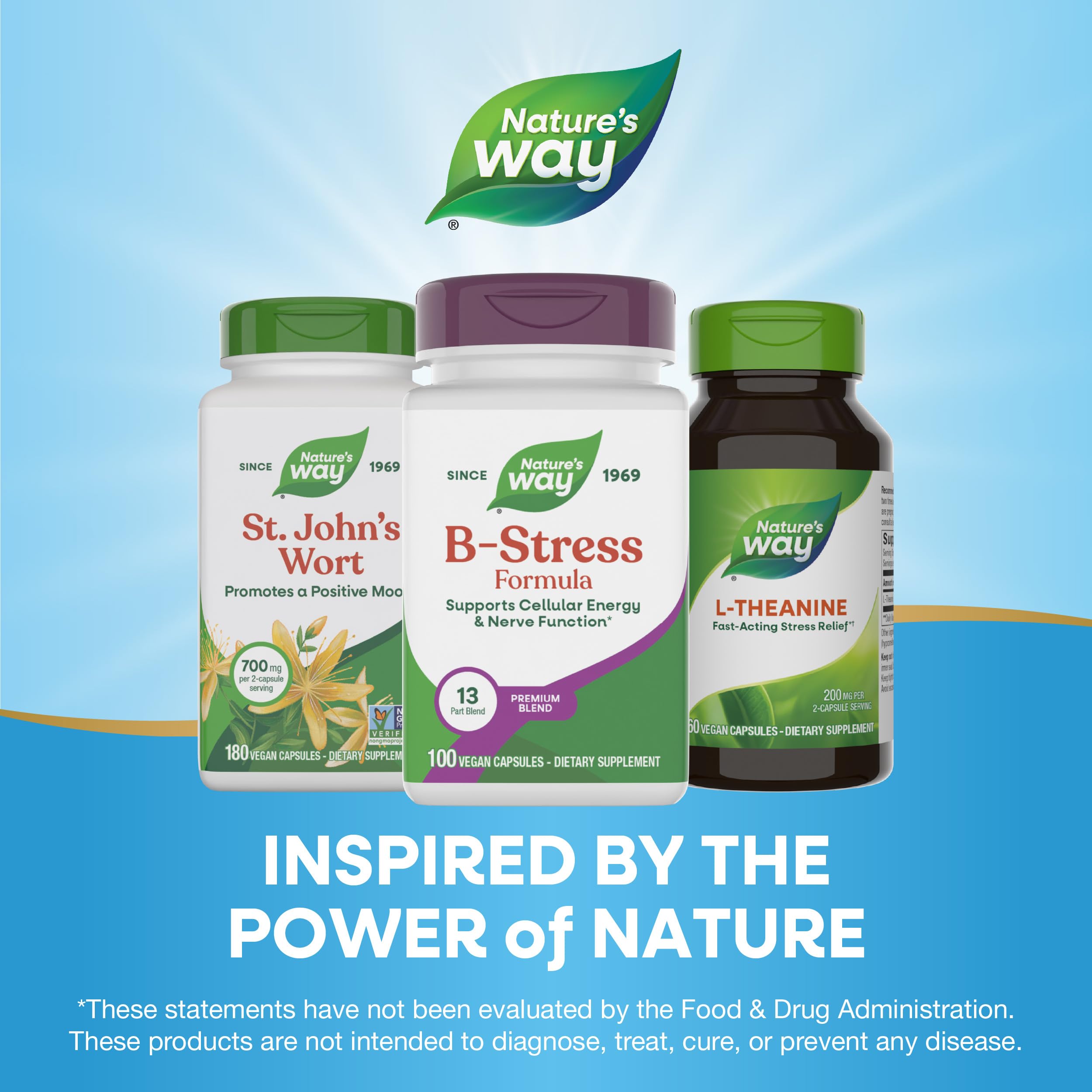 Nature's Way B-Stress: emballage pouvant varier selon le lot.